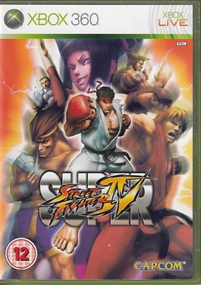 Super Street Fighter IV - XBOX 360 (B Grade) (Used) (eng)